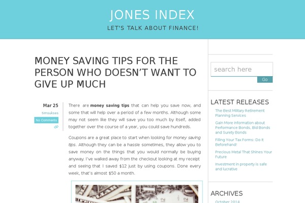 jonesindex.com site used Thesmart