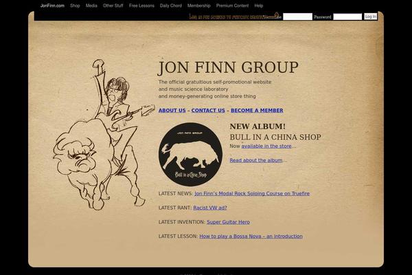 jonfinn.com site used Jfg-2010-phase2