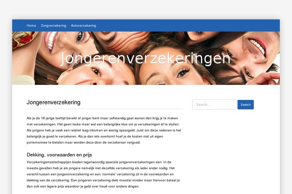 jongerenverzekeringen.nl site used deLighted