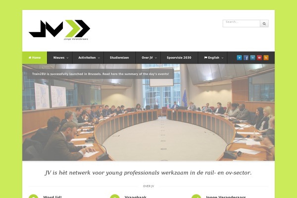 jongeveranderaars.nl site used Jv-theme