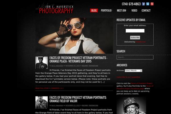 Canvas theme site design template sample