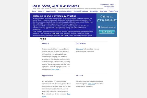 Twenty Ten theme site design template sample