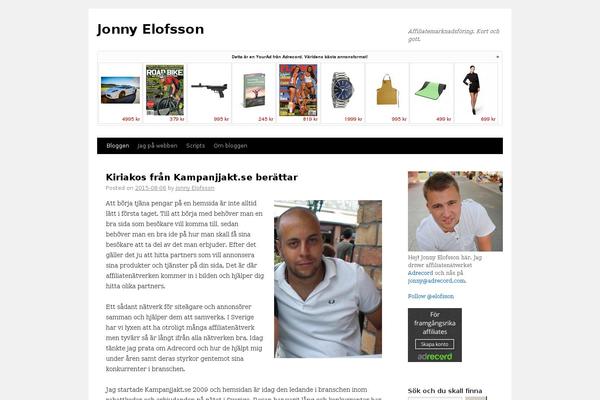 jonnyelofsson.se site used Jonnyelofsson