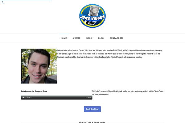 Highend theme site design template sample