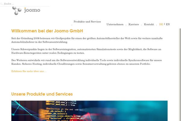 joomo.de site used Impuls_theme