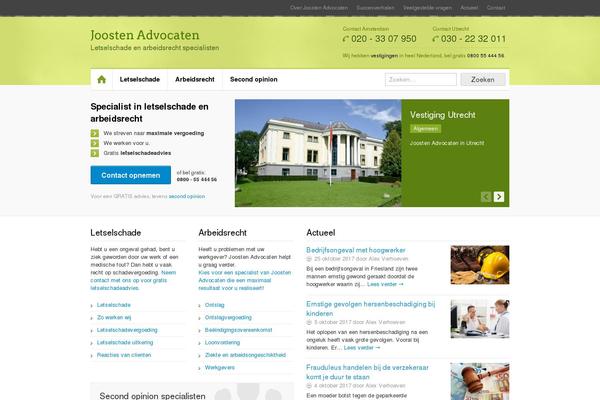 joostenadvocaten.nl site used Joostenadvocaten