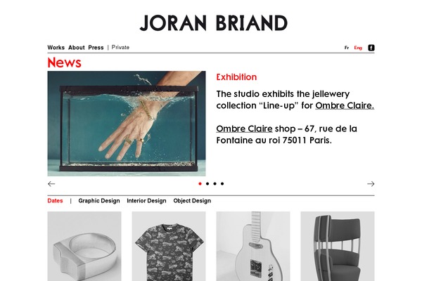 joranbriand.com site used Tid