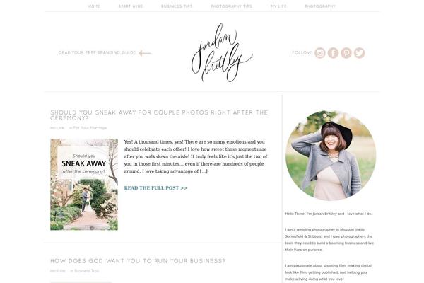 ProPhoto 5 theme site design template sample
