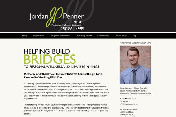 jordanpenner.com site used Astra