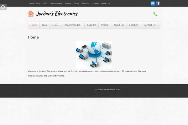 jordanspcs.com site used Construction Landing Page