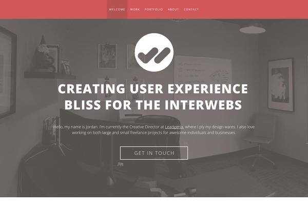 Dry Wp theme site design template sample