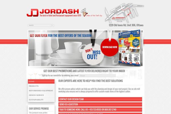 jordash.com site used Jordash-theme-jiredesign