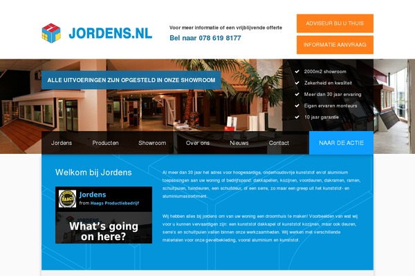 jordens.nl site used Jordens