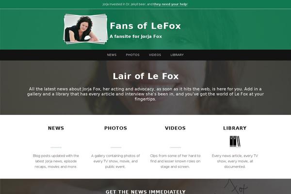 Site using Jorjafox plugin