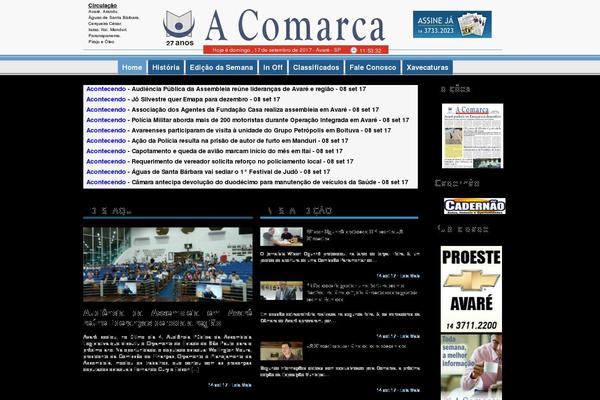 jornalacomarca.com.br site used Jacomarca-tema
