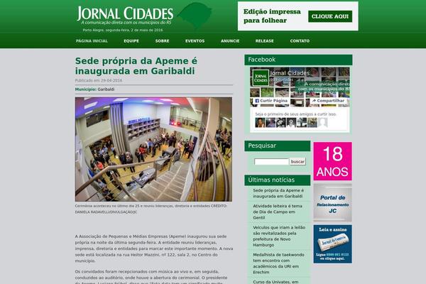 jornalcidades.com.br site used ivory
