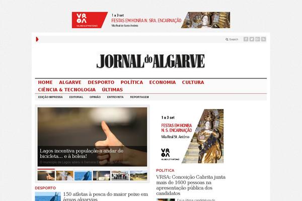 jornaldoalgarve.pt site used Advanced-newspaper-v41