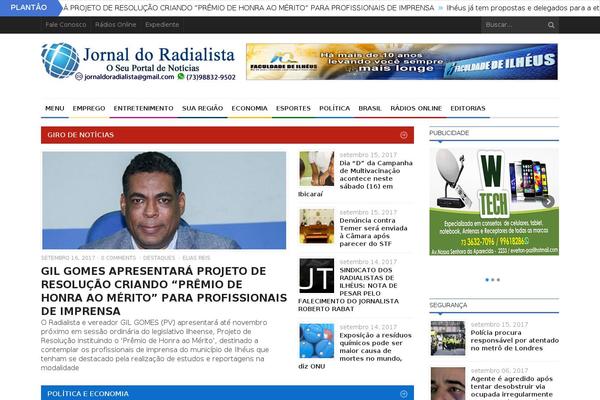 jornaldoradialista.com.br site used Folha6.0