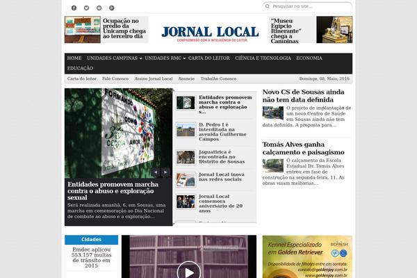 jornalocal.com.br site used City Desk