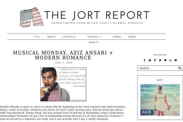 jortreportblog.com site used Styleformiles-wp