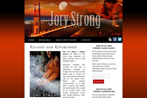jorystrong.com site used Jorystrong