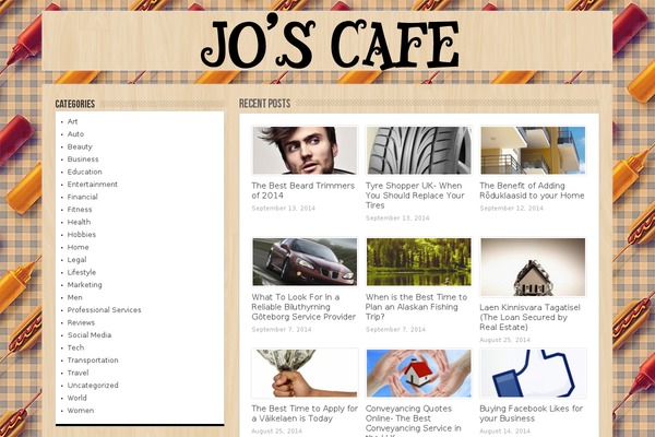 Sahifa theme site design template sample
