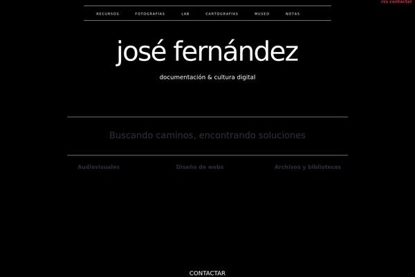 jose-fernandez.com.es site used Jose-2014