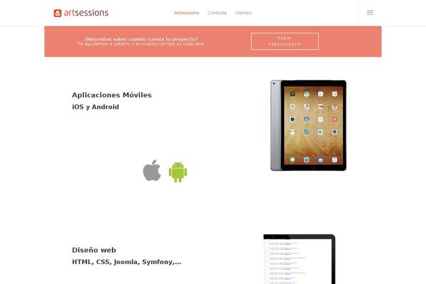 Site using Js_composer_salient plugin