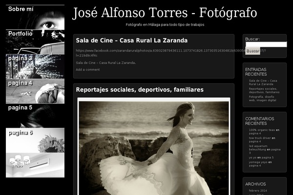 josealfonsotorres.es site used Picture Perfect