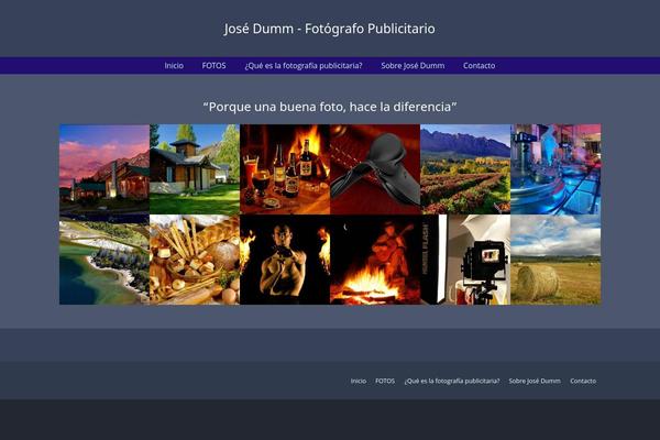 Impreza theme site design template sample