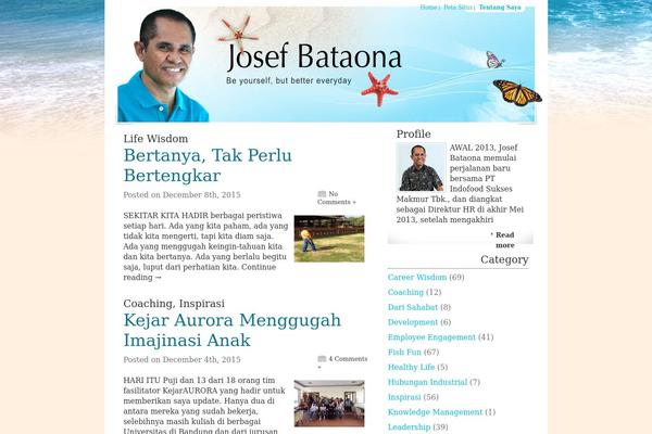 josefbataona.com site used Josef