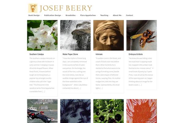 josefbeery.com site used Portfolio