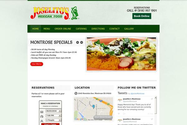 joselitosmontrose.com site used Diner