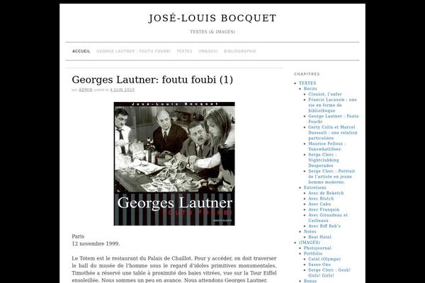 joselouisbocquet.com site used Brunelleschi