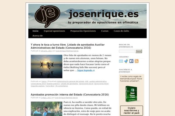 josenrique.es site used Memberlite