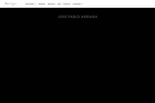 josepabloarriaga.com site used Maya-reloaded