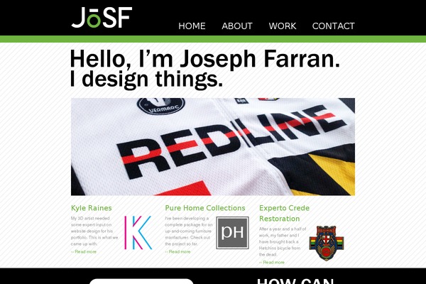 Default theme site design template sample