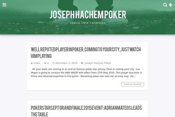 josephhachempoker.com site used PixelHunter