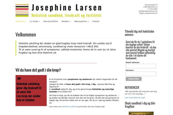 josephinelarsen.dk site used Josephinelarsen-child