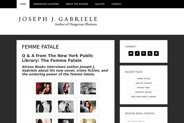 Jane theme site design template sample