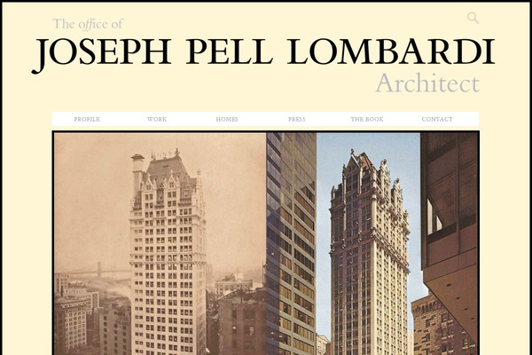 josephpelllombardi.com site used Lombardi