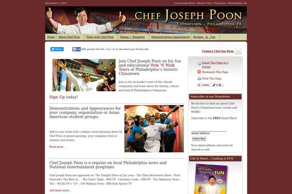 josephpoon.com site used Joepoon
