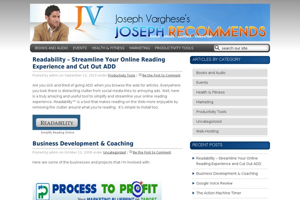 josephrecommends.com site used New Balance of Blue