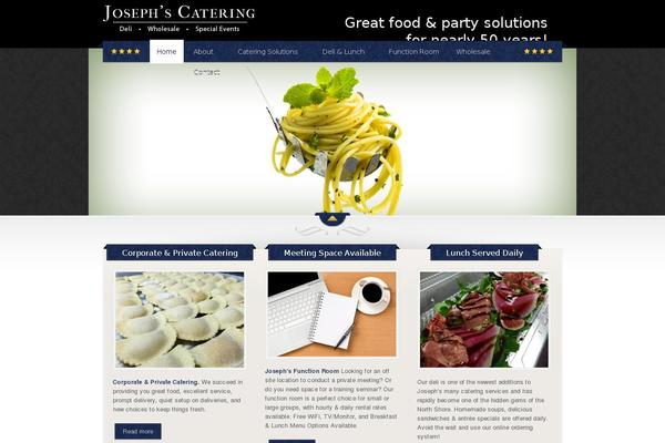 The Restaurant theme site design template sample