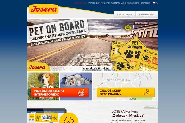 josera.pl site used Accesspress-root-pro