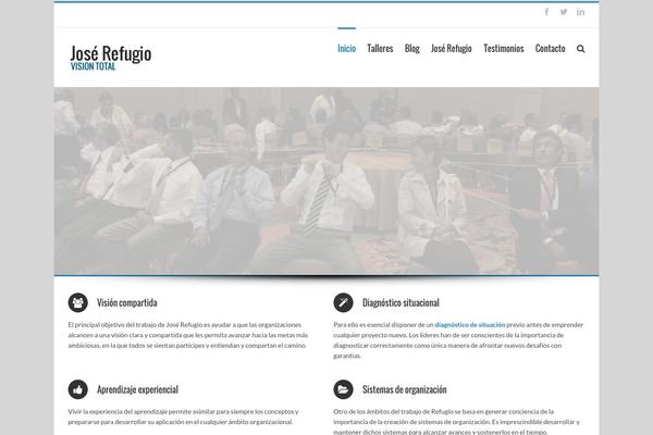Avada theme site design template sample