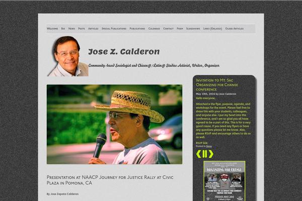 josezcalderon.com site used Otropajaro