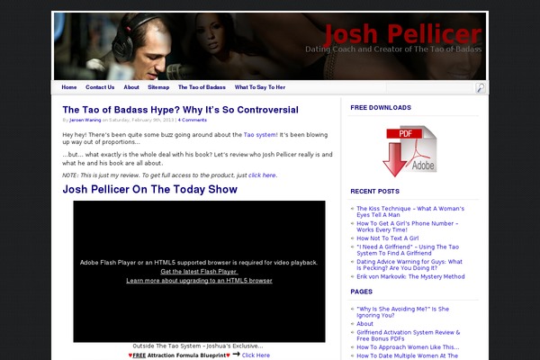 joshpellicer.net site used Socrates