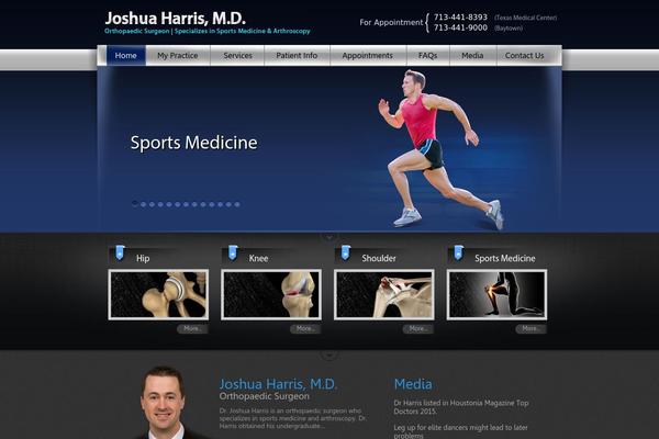 joshuaharrismd.com site used Joshua-harris