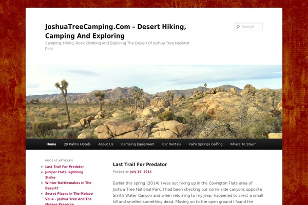 Twenty Eleven theme site design template sample